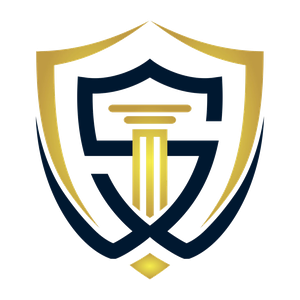 Sackrule Law shield logo